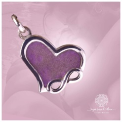 Corazón infinito Fiorella plata 925