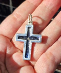 Cruz unisex plata 925