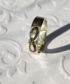 Anillo Lety Infinito  plata 925