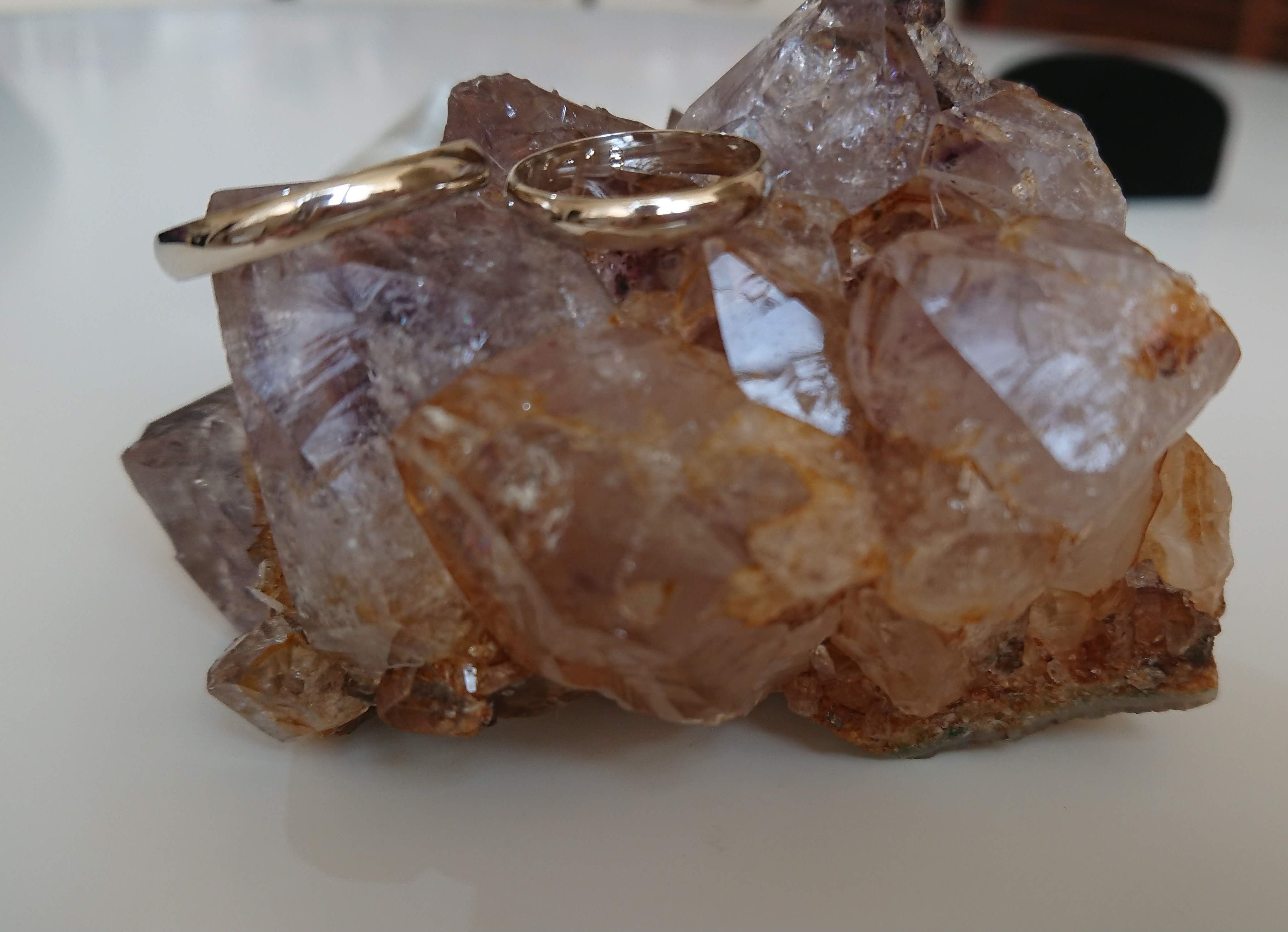 Alianzas oro blanco 4 gr el par sin material genético