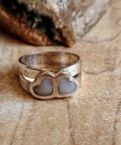 Anillo Flor  plata 925