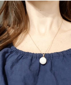 Perlita y cadena oro 18k (consultar)