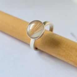 Anillo Round sin bolitas plata 925