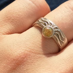 Anillo Soleil  plata 925