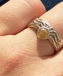 Anillo Soleil  plata 925