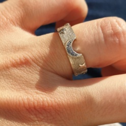 Anillo Lune  plata 925