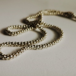 Cadena Bubble plata 925