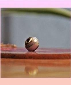 Dona y cadenita, plata 925 con baño de oro