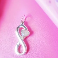 Dije infinito Feli plata 925