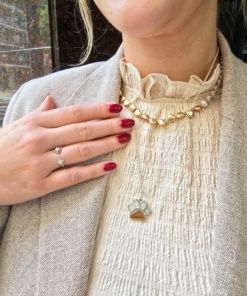 Dije Huella + cadena + grabado plata 925