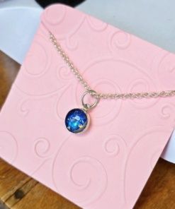 Mini dije círculo + grabado +cadena rolo fina plata 925
