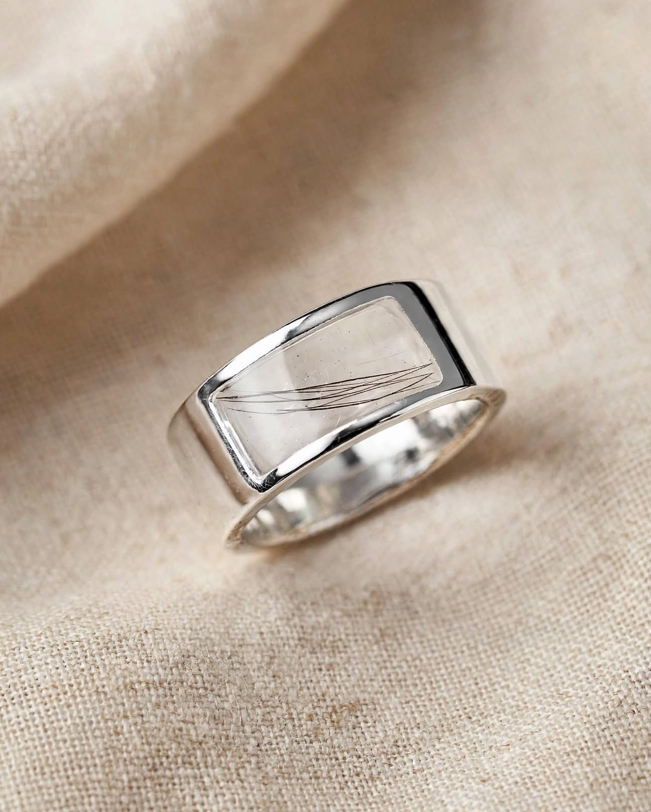 Anillo johana plata