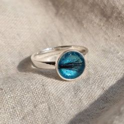 Anillo Round sin bolitas plata 925